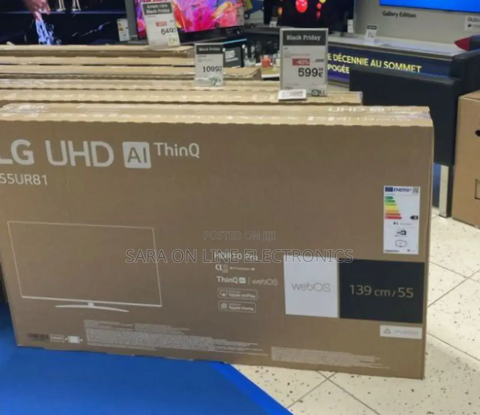 Lg 55" Webos Smart Tv **10year Warranty Free Delivery