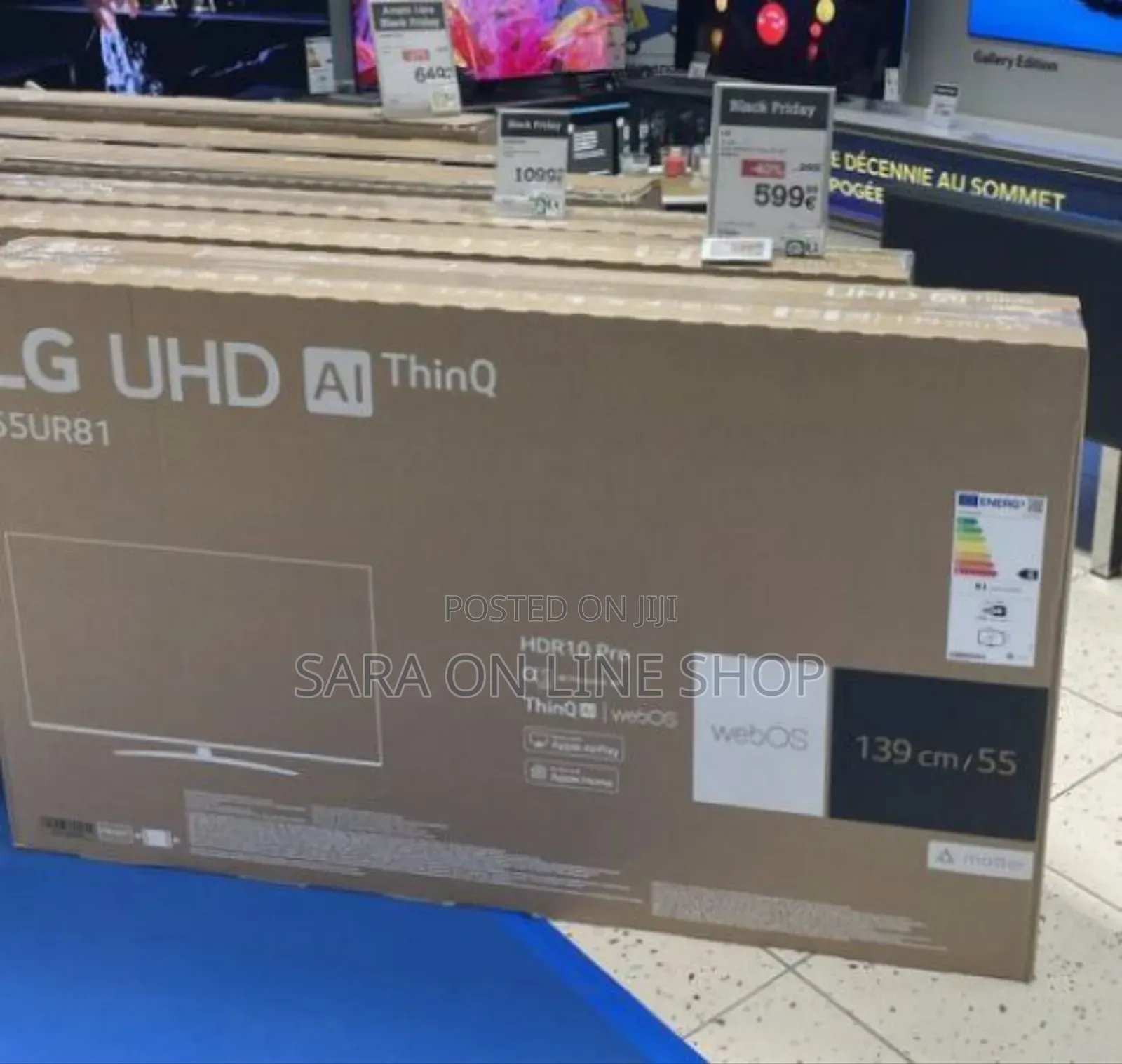 Lg 55" Webos Smart Tv **10year Warranty Free Delivery