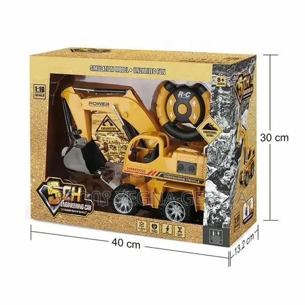 5ch Remote Control Engineering Car – 1:16 Rc Excavator (6+ Ages)