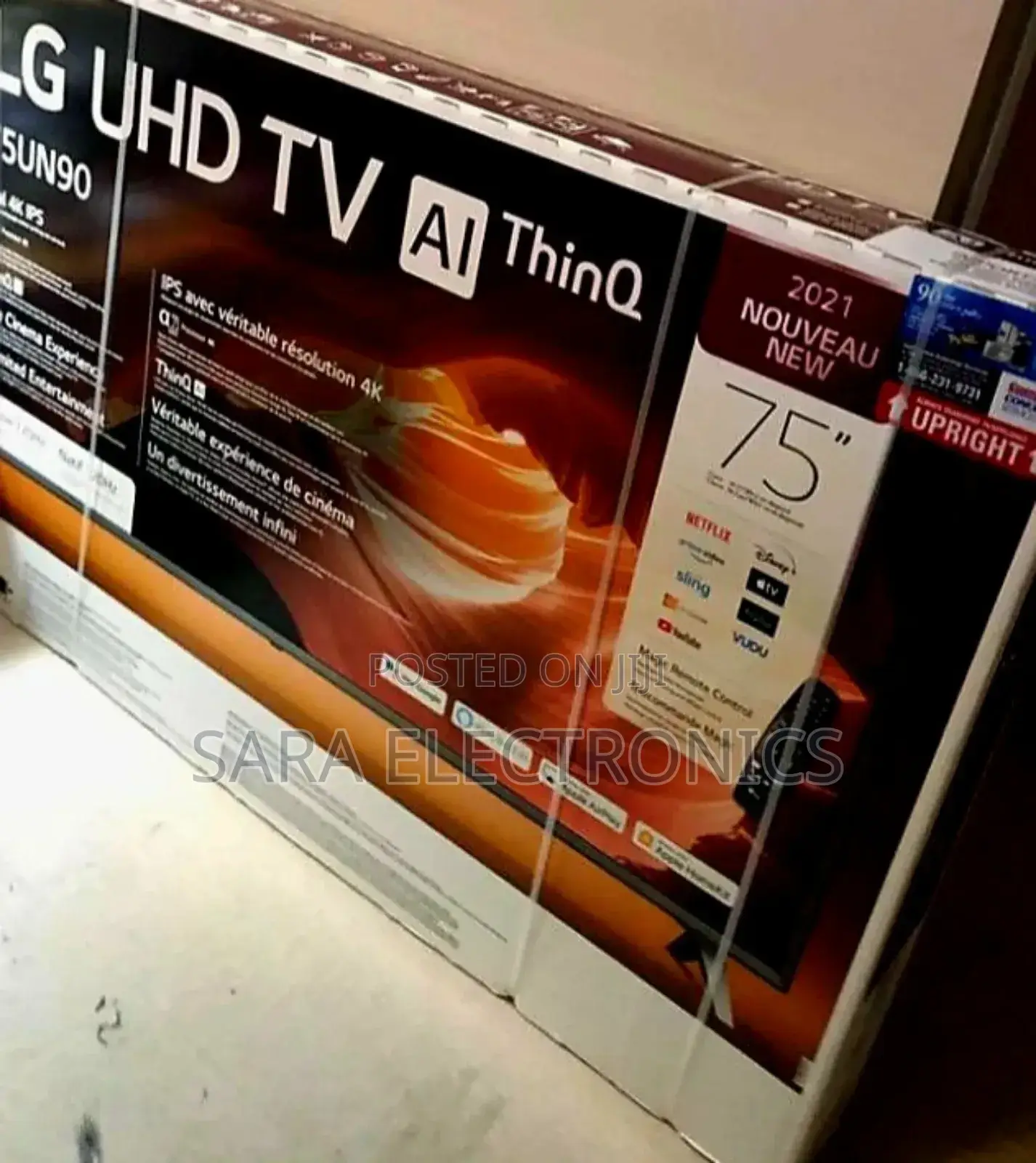 Lg 75" Uhd Android Tv ◆New Model Free Delivery 10year Warranty