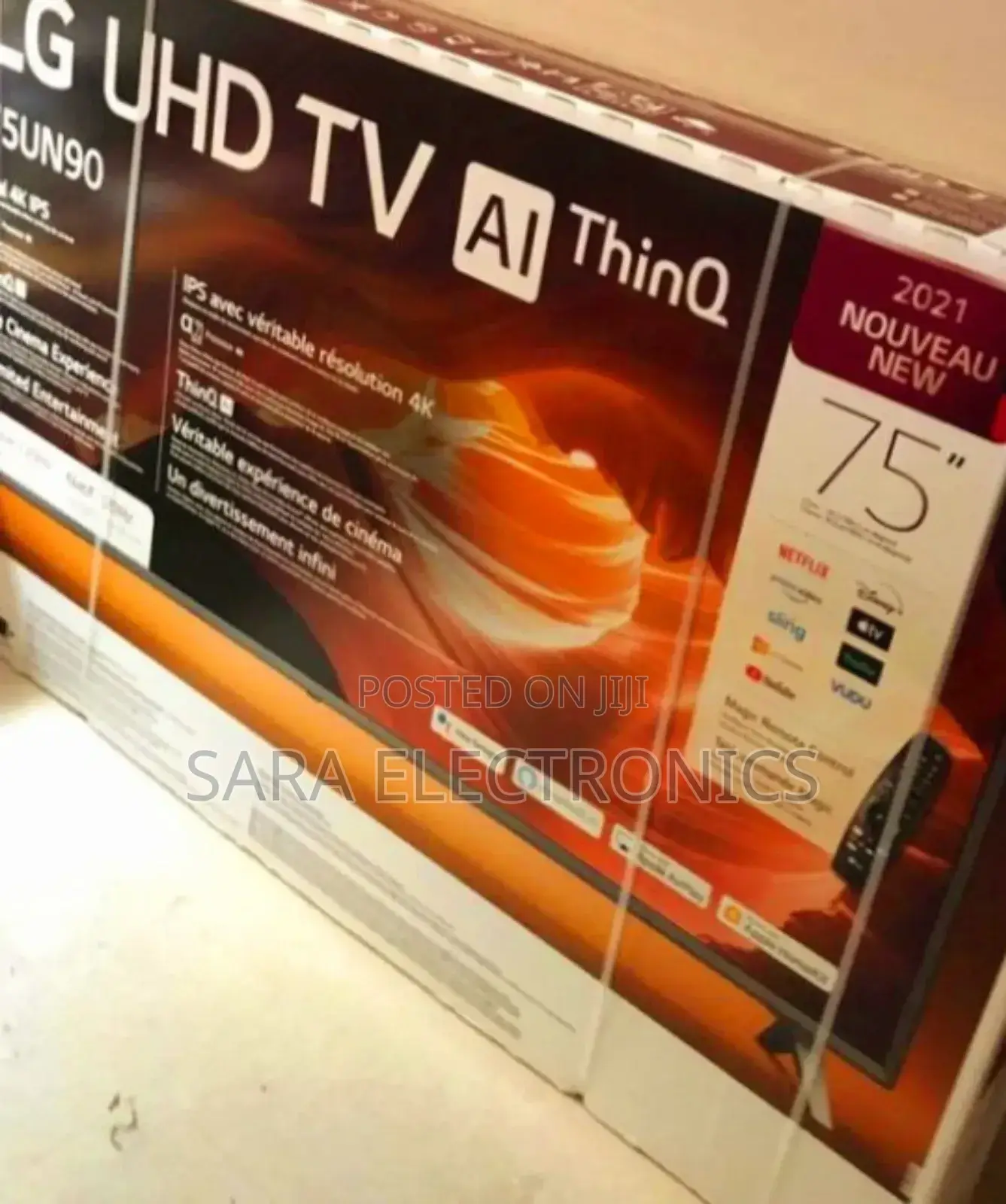 Lg 75" Uhd Android Tv ◆New Model Free Delivery 10year Warranty