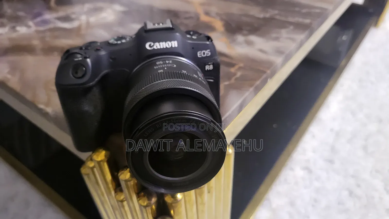 Canon R8 Camera + 24-50mm Lens