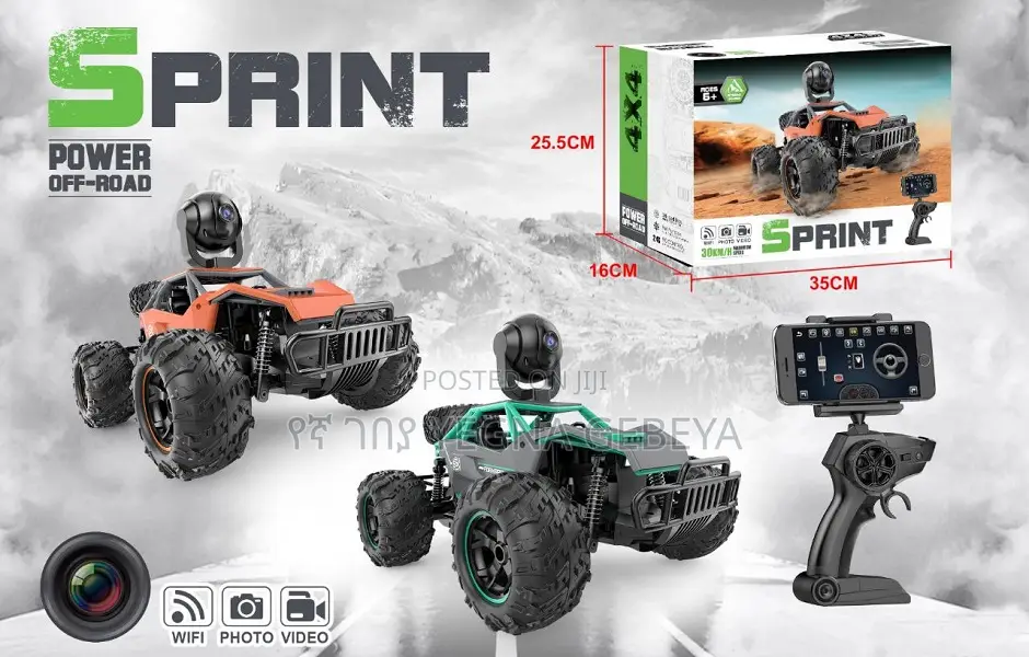 Lead Honor Sprint Rc Crawler 1:14 – Wi-Fi Camera,Truck (Model 8808)
