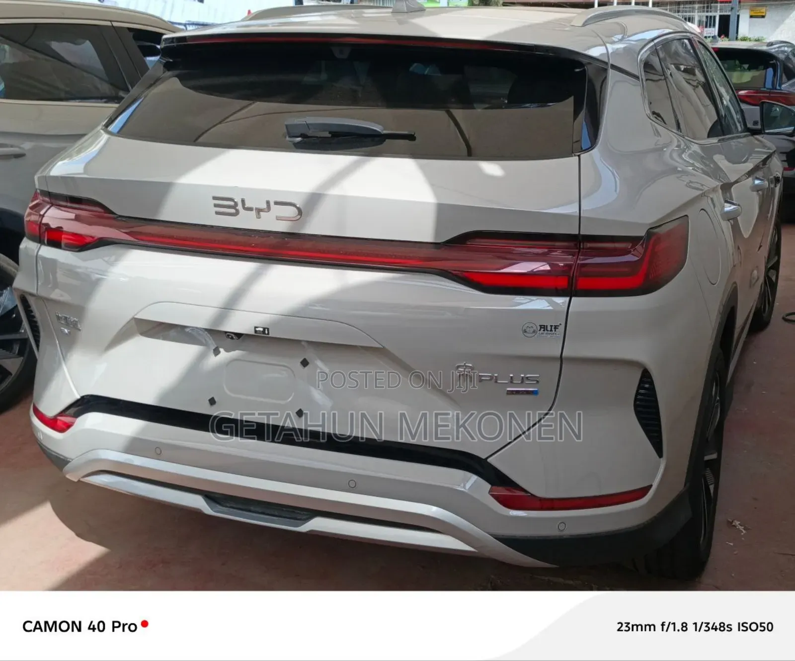 New BYD Song Plus 2025 White