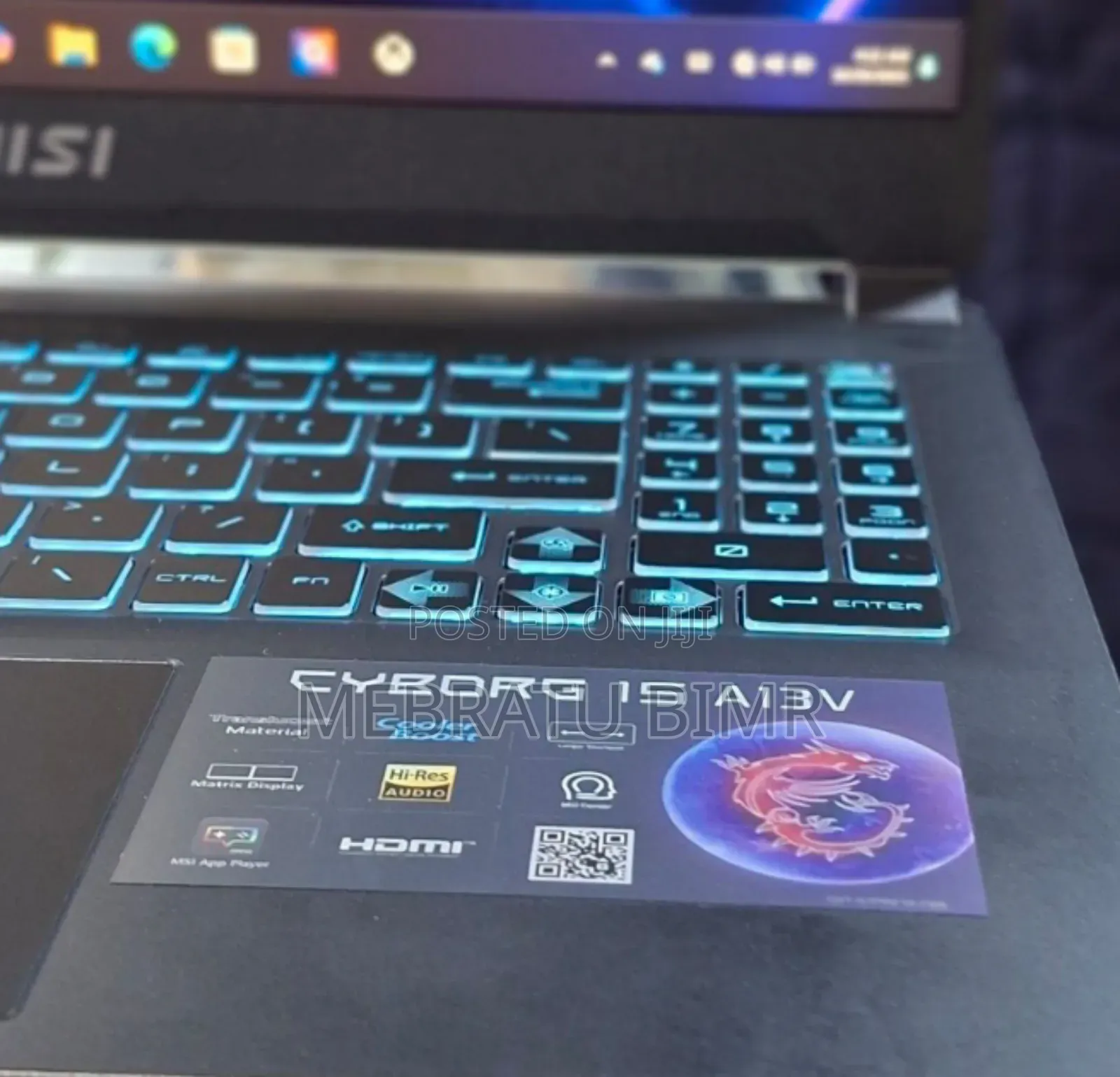 New Laptop MSI Cyborg 15 16GB Intel Core I7 SSD 512GB
