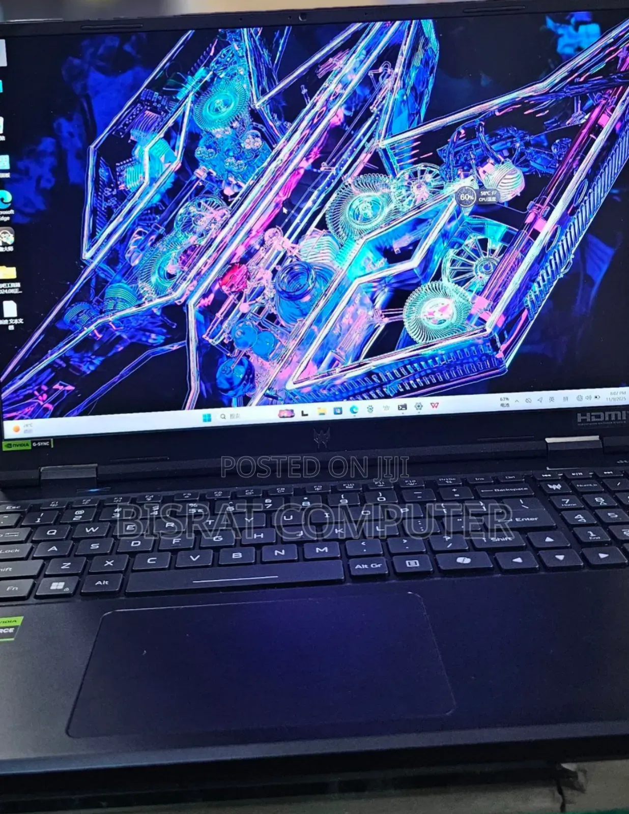 New Laptop Acer Predator Helios Neo 16 16GB Intel Core I9 SSD 1T