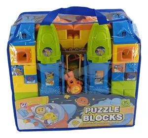 Planet Puzzle Blocks – 81pcs Space Adventure Set