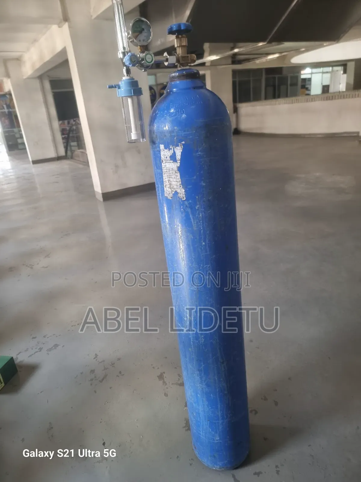 40l Oxygen Cylinder With Adjustable Regulator