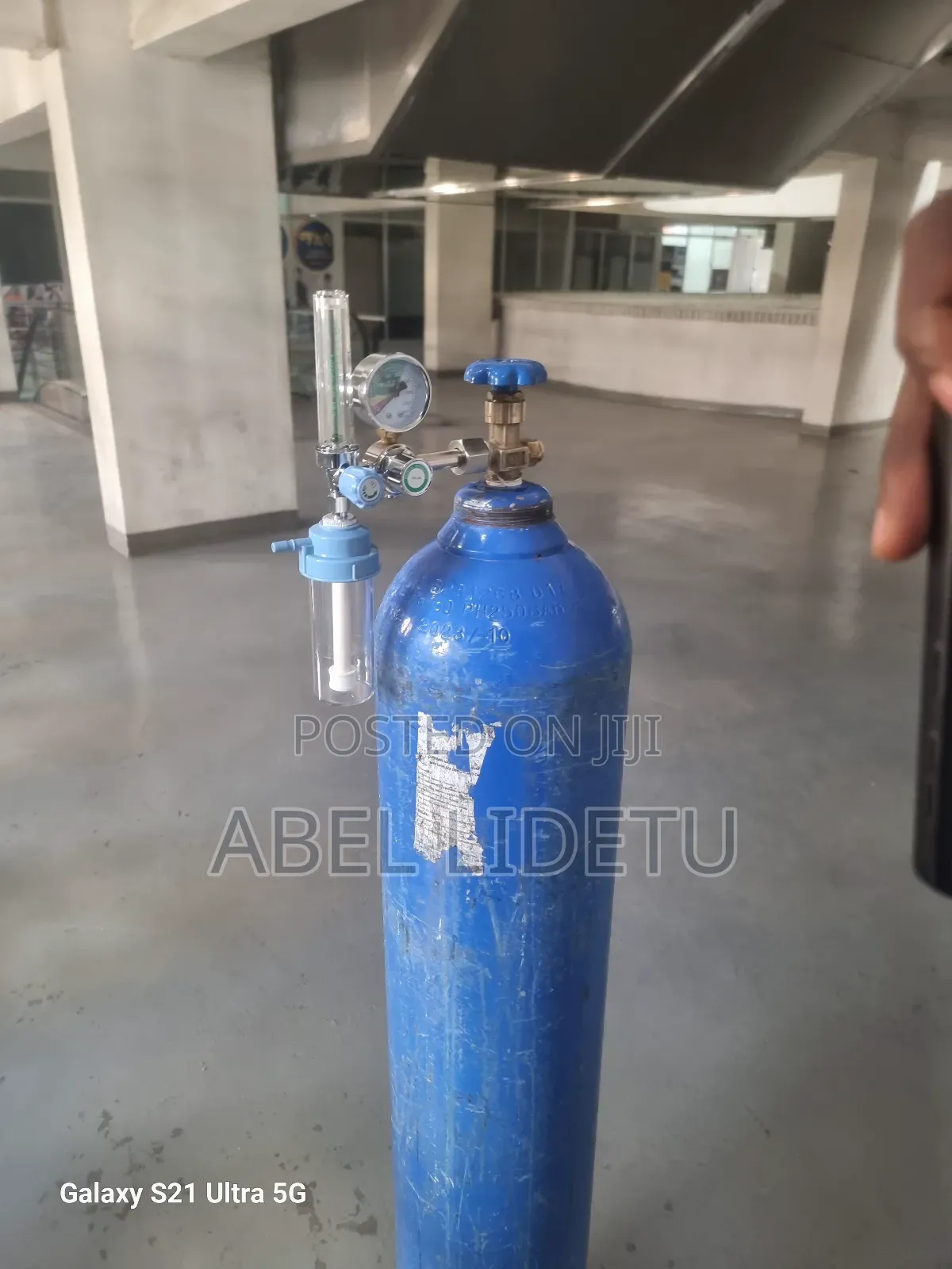 Quality 50l Oxygen Cylinder With Complete Regulator Set
