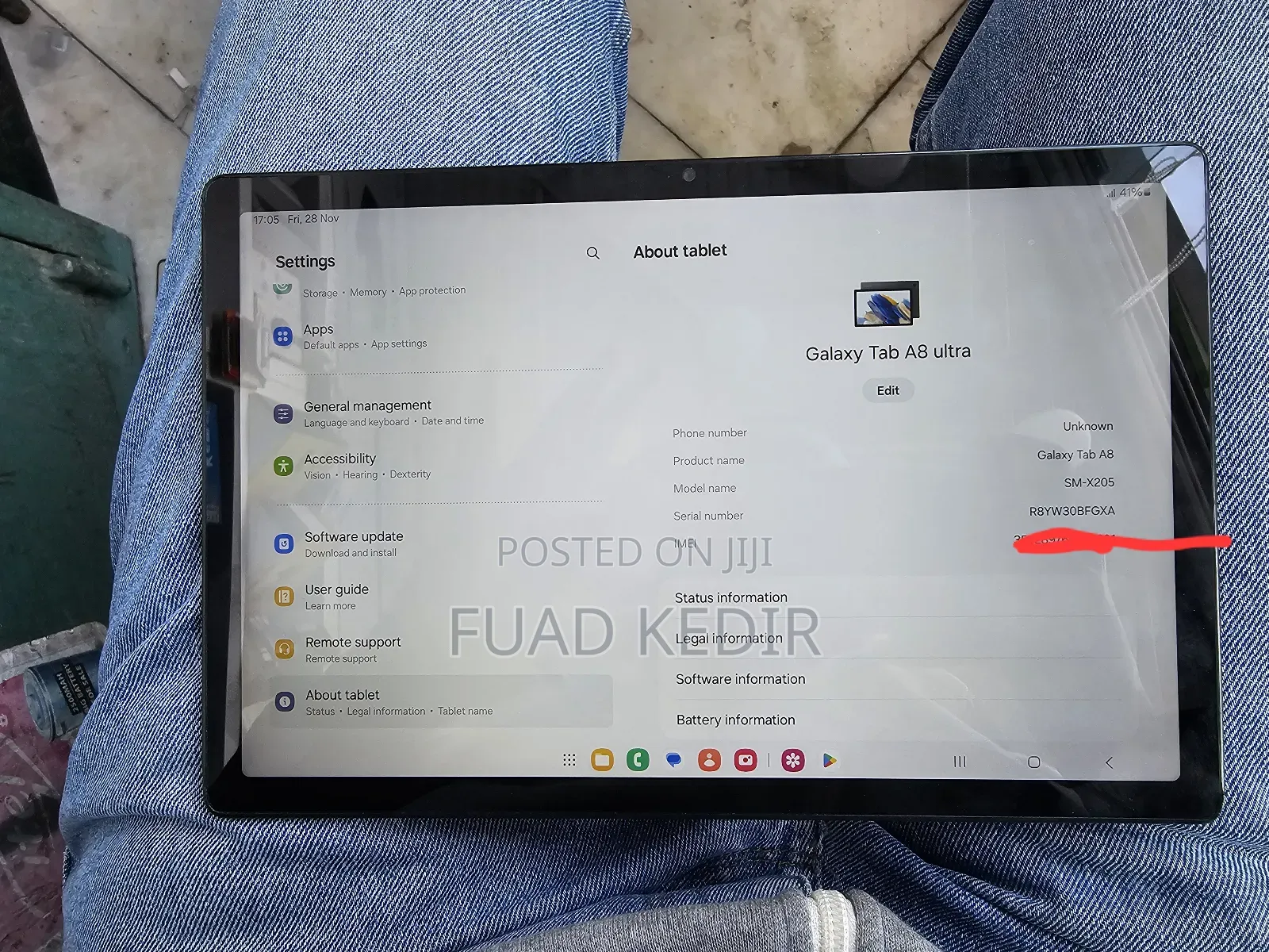 Samsung Galaxy Tab A 8.0 (2018) 64 GB Gray