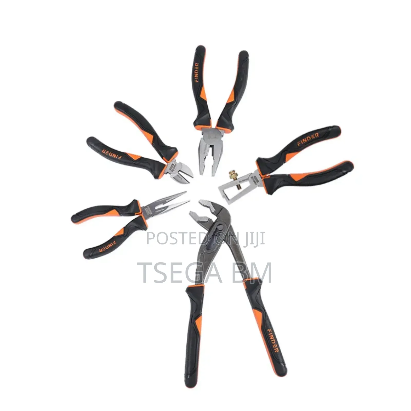 Finder 5 Piece Pliers Set