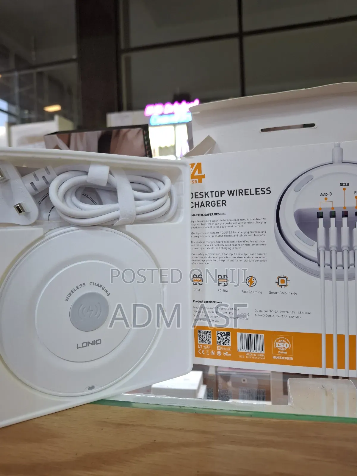 Desktop Wireless Charger