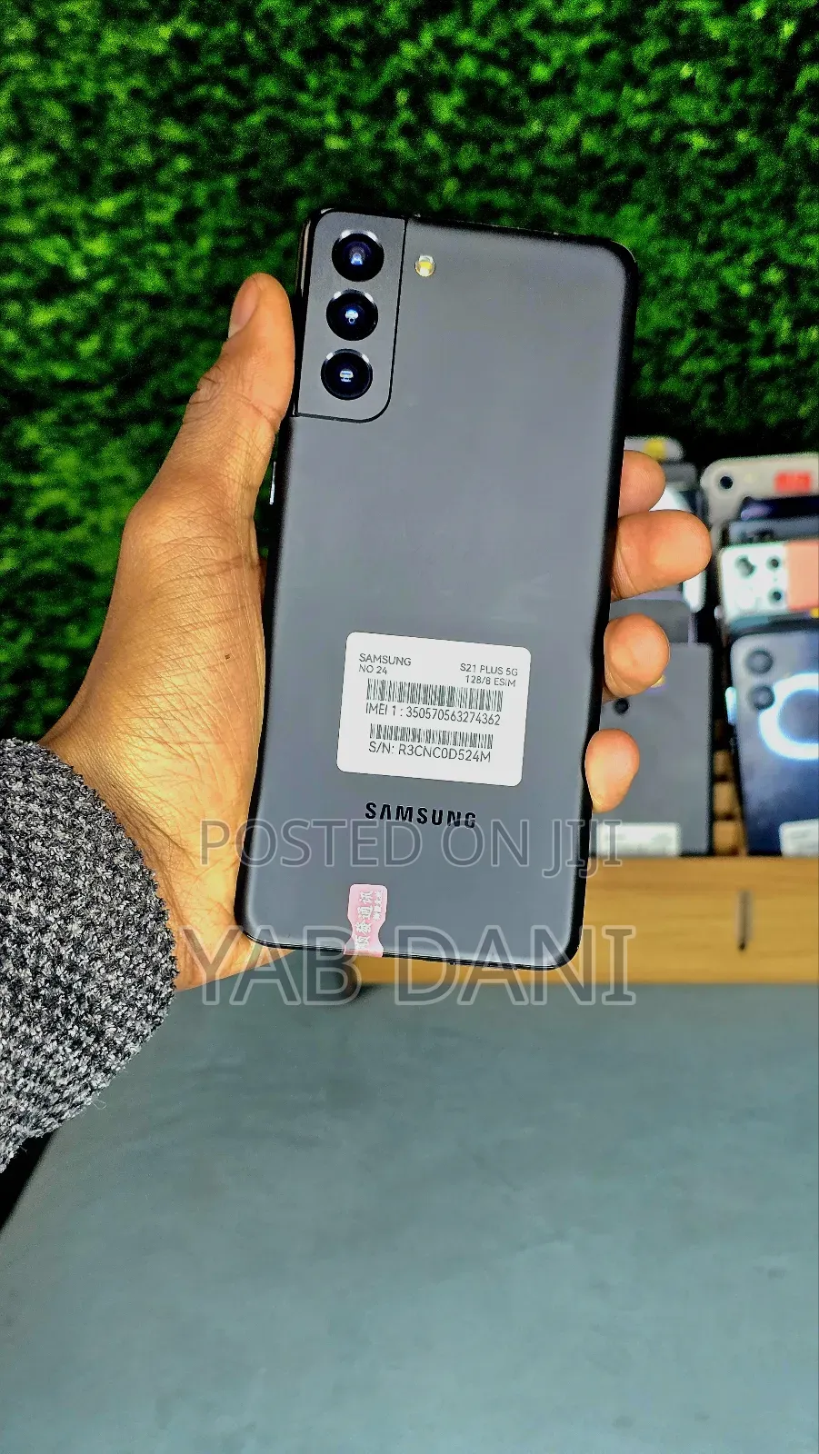 New Samsung Galaxy S21+ 5G 256 GB Black