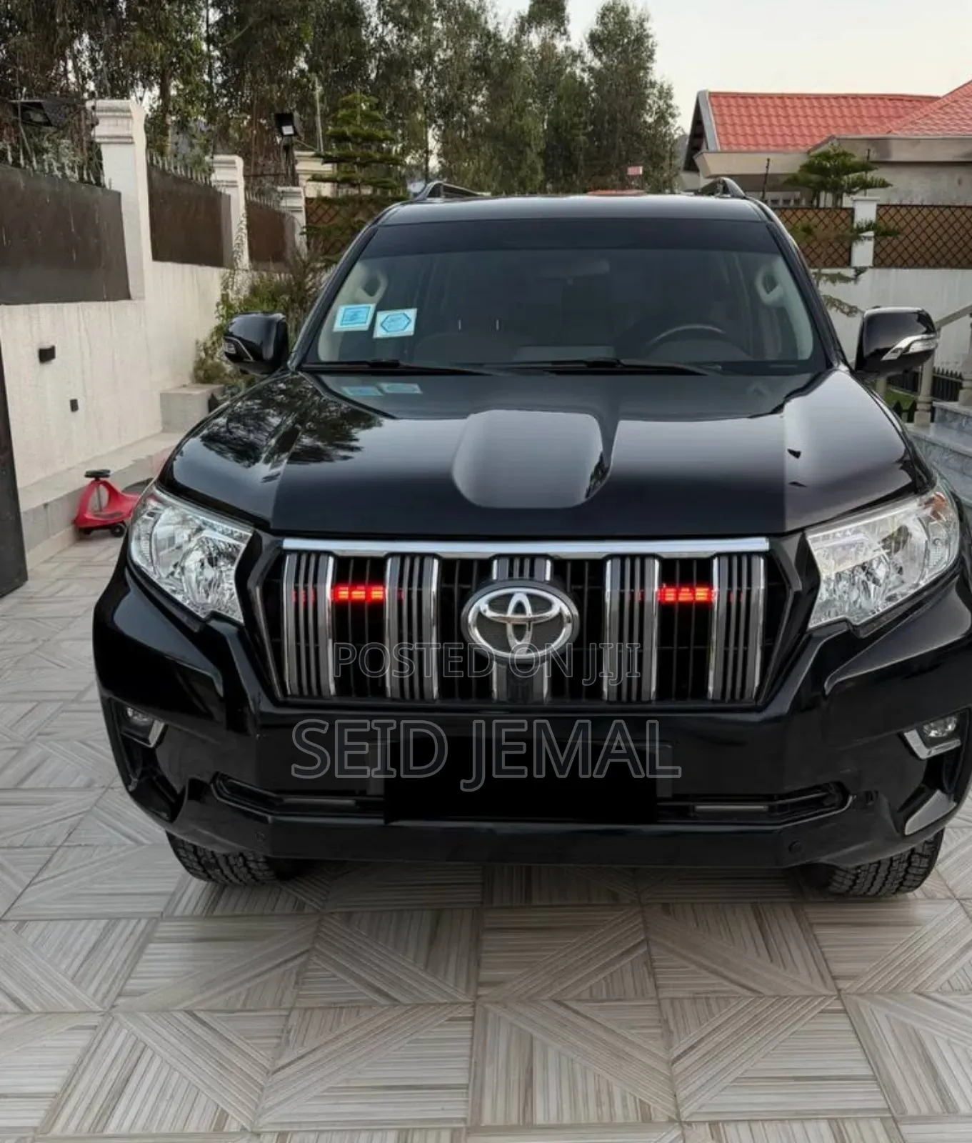 Toyota Land Cruiser Prado 2018 Matt Black