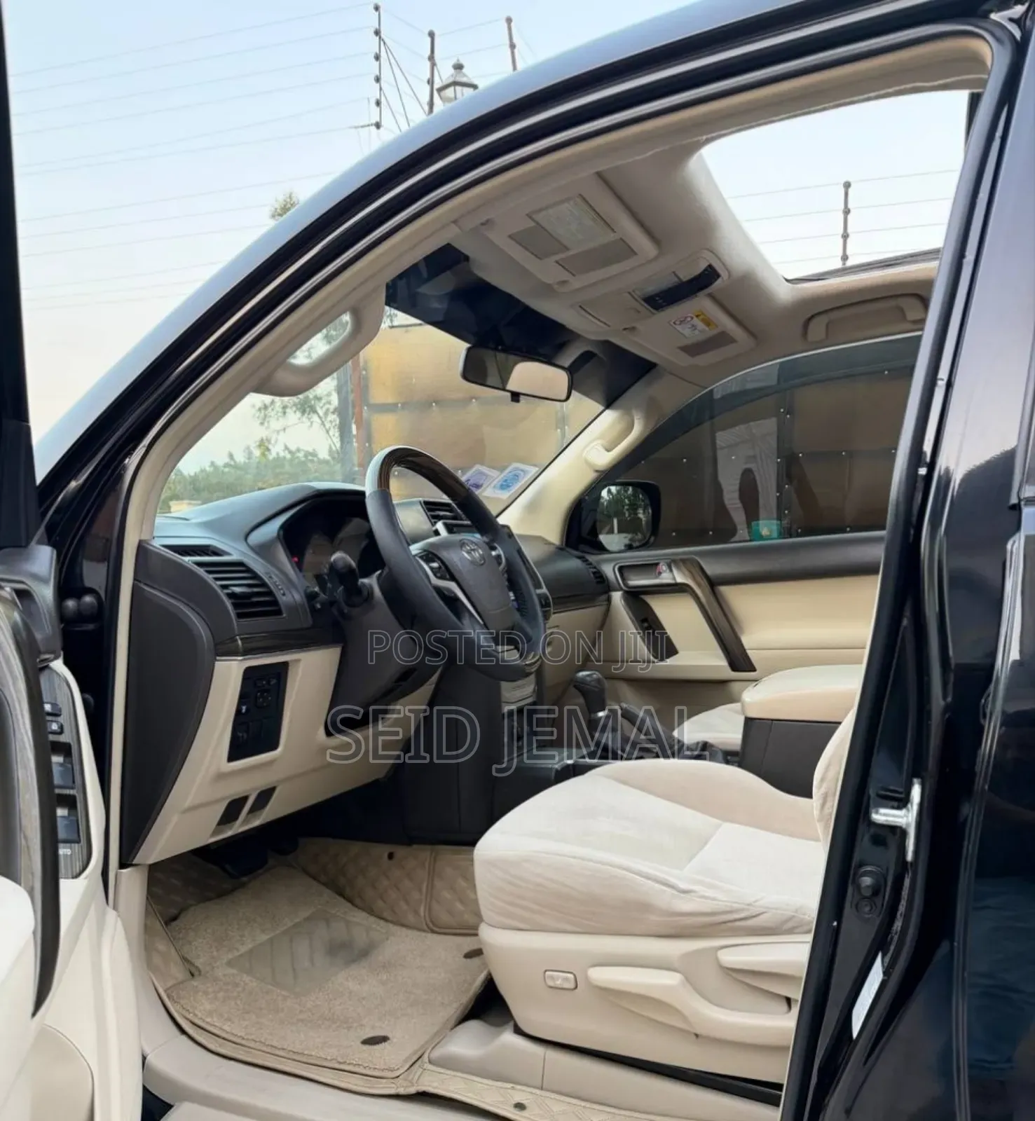 Toyota Land Cruiser Prado 2018 Matt Black