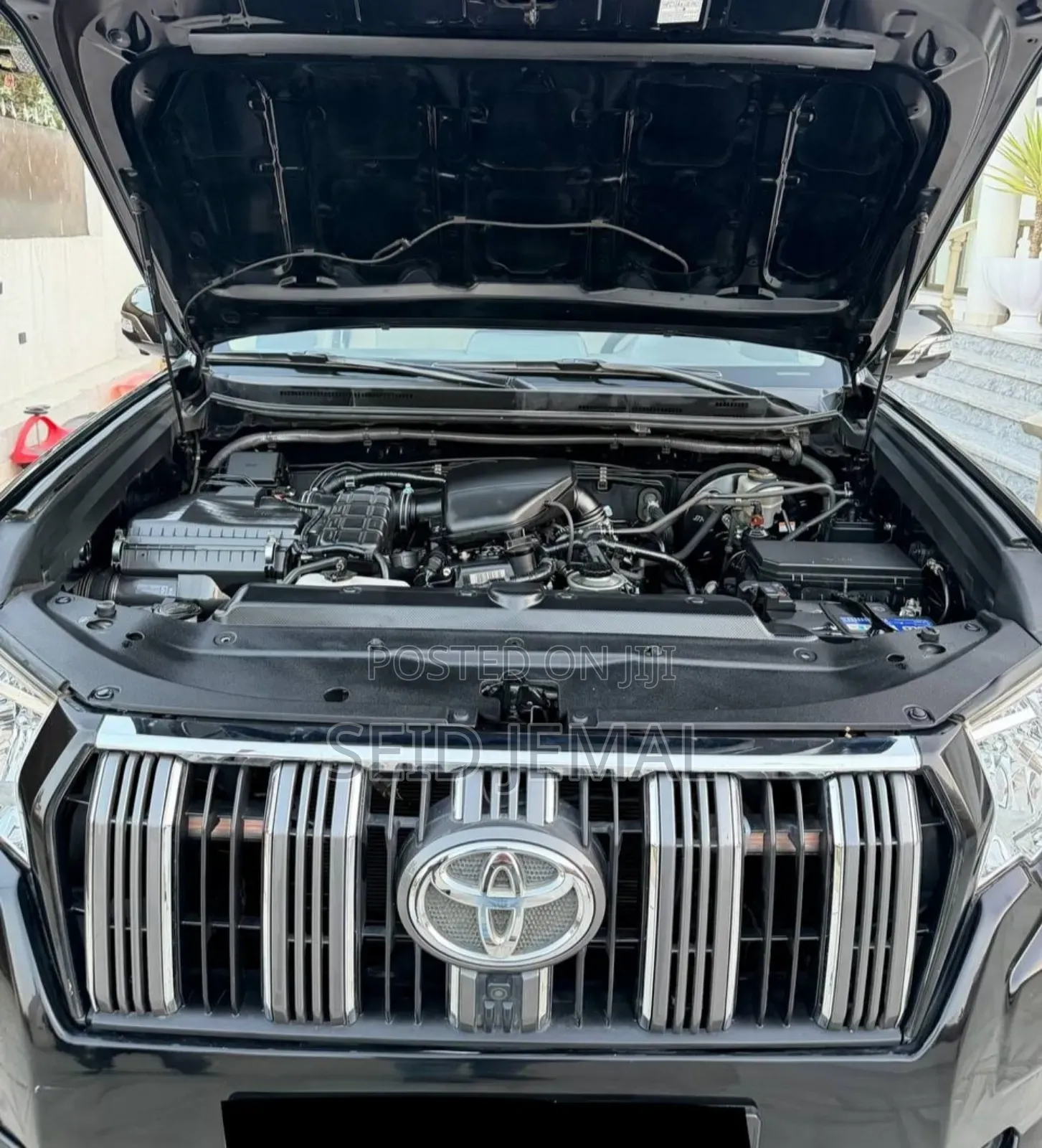 Toyota Land Cruiser Prado 2018 Matt Black