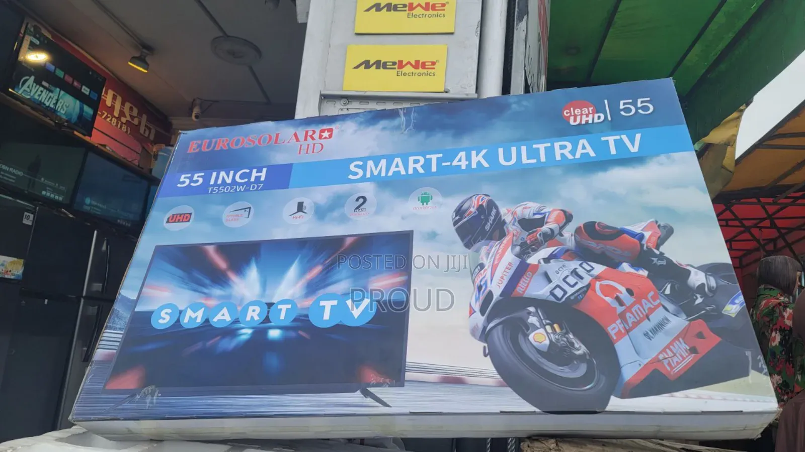 Eurodollar 55 Inch Smart Android Tv