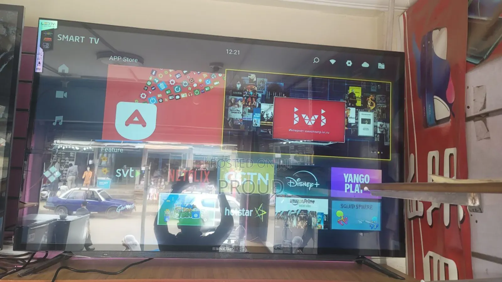 Eurodollar 55 Inch Smart Android Tv