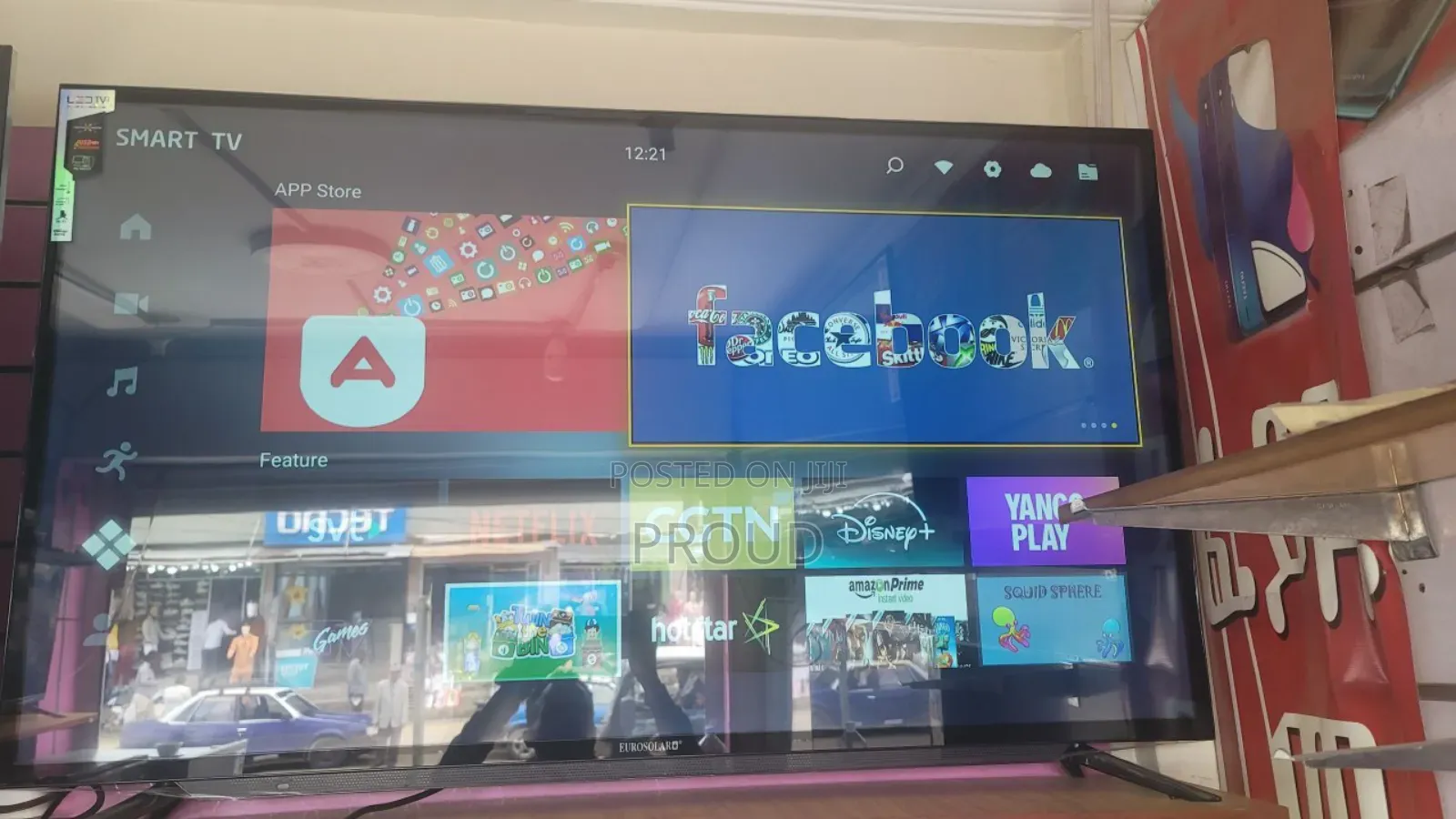 Eurodollar 55 Inch Smart Android Tv