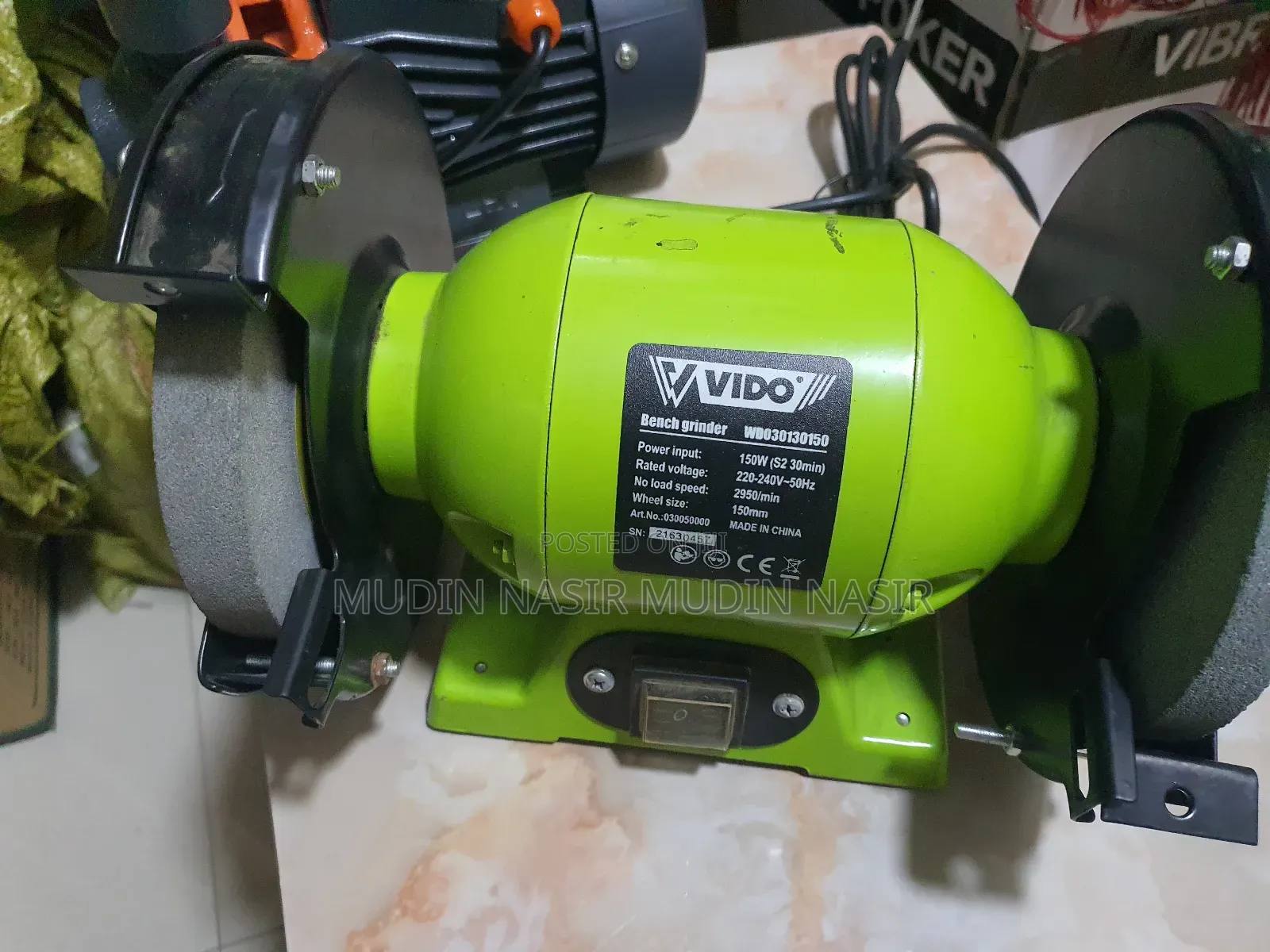 Banch Grinder Machine