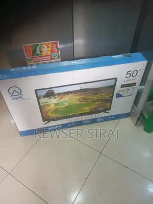 Photo - Abm Tv 50inch Smart Video Double Glass Android Korea Technology