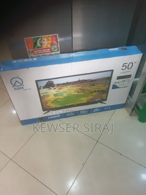 Abm Tv 50inch Smart Video Double Glass Android Korea Technology