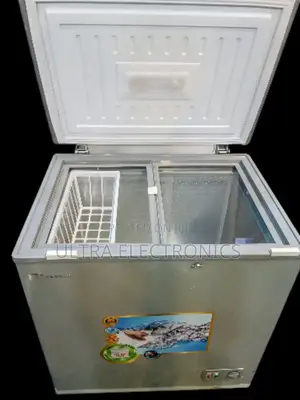 Everest Deep Chest Freezer Wide Voltage R Powerful Comprosser