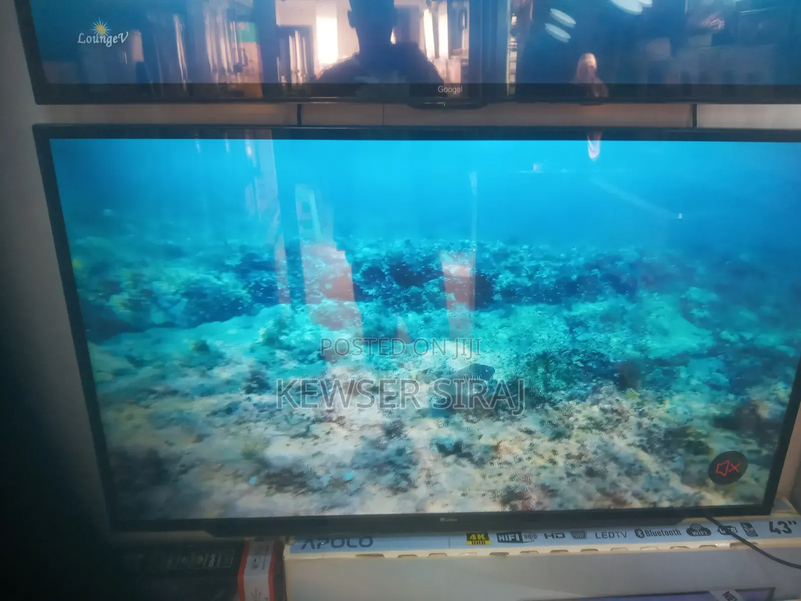 Diamond Tv 65inch We Bos Smart Video Primium Hd , Years Warranty