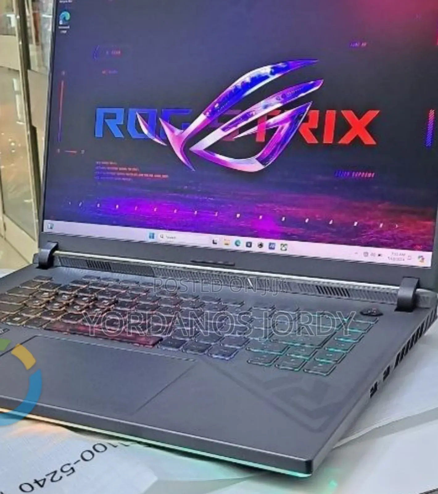 New Laptop Asus ROG Strix G16 G614 16GB Intel Core I7 SSD 1T
