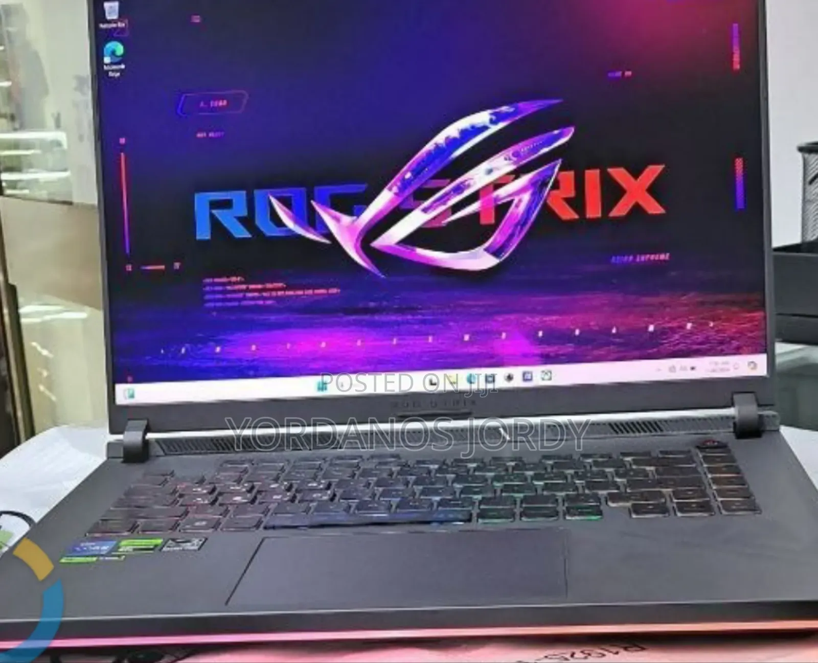New Laptop Asus ROG Strix G16 G614 16GB Intel Core I7 SSD 1T