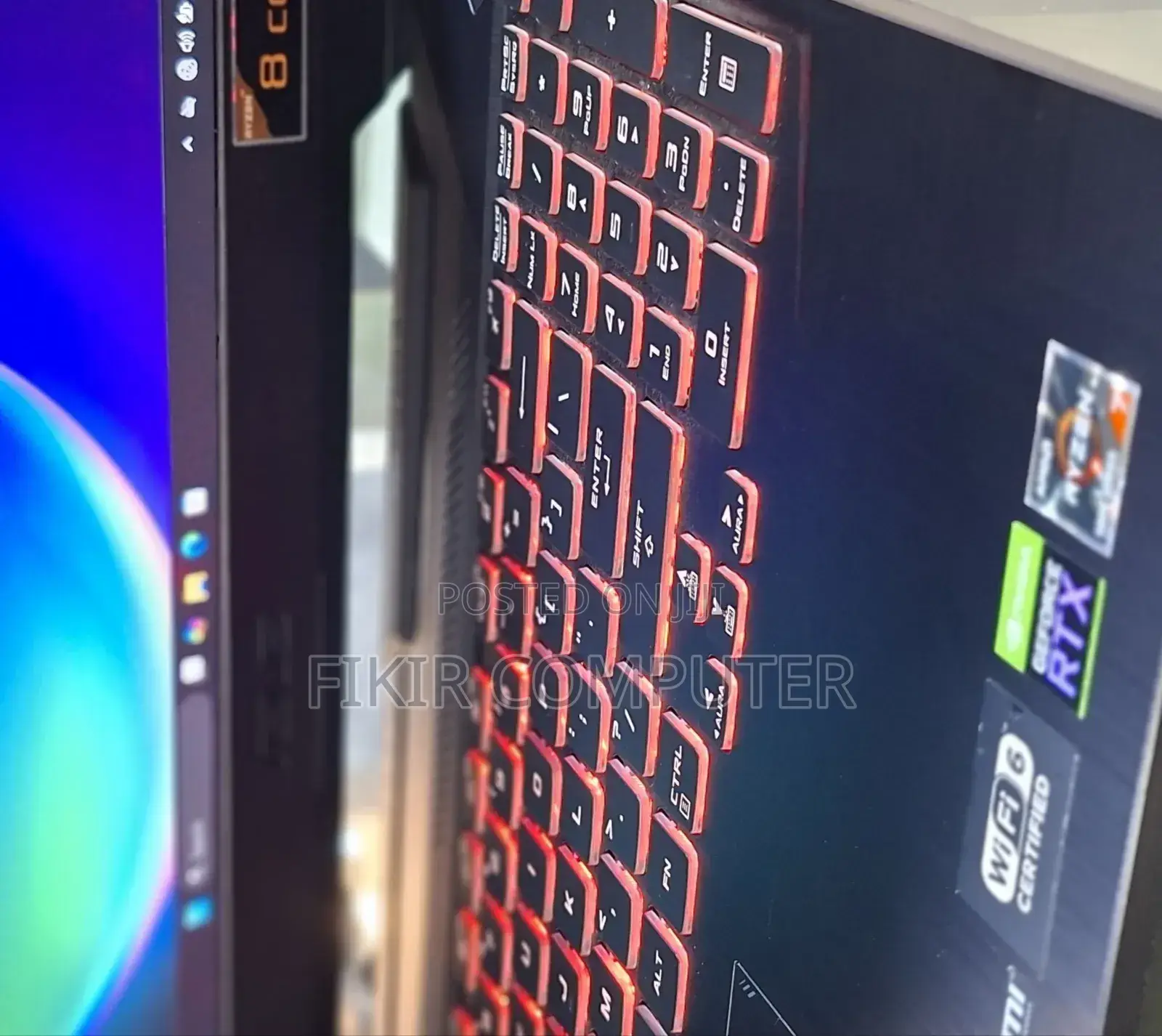 New Laptop Asus TUF Gaming A15 16GB AMD Ryzen 7 SSD 512GB