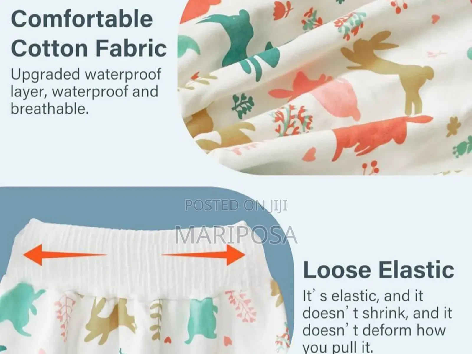 Waterproof Diaper Skirt