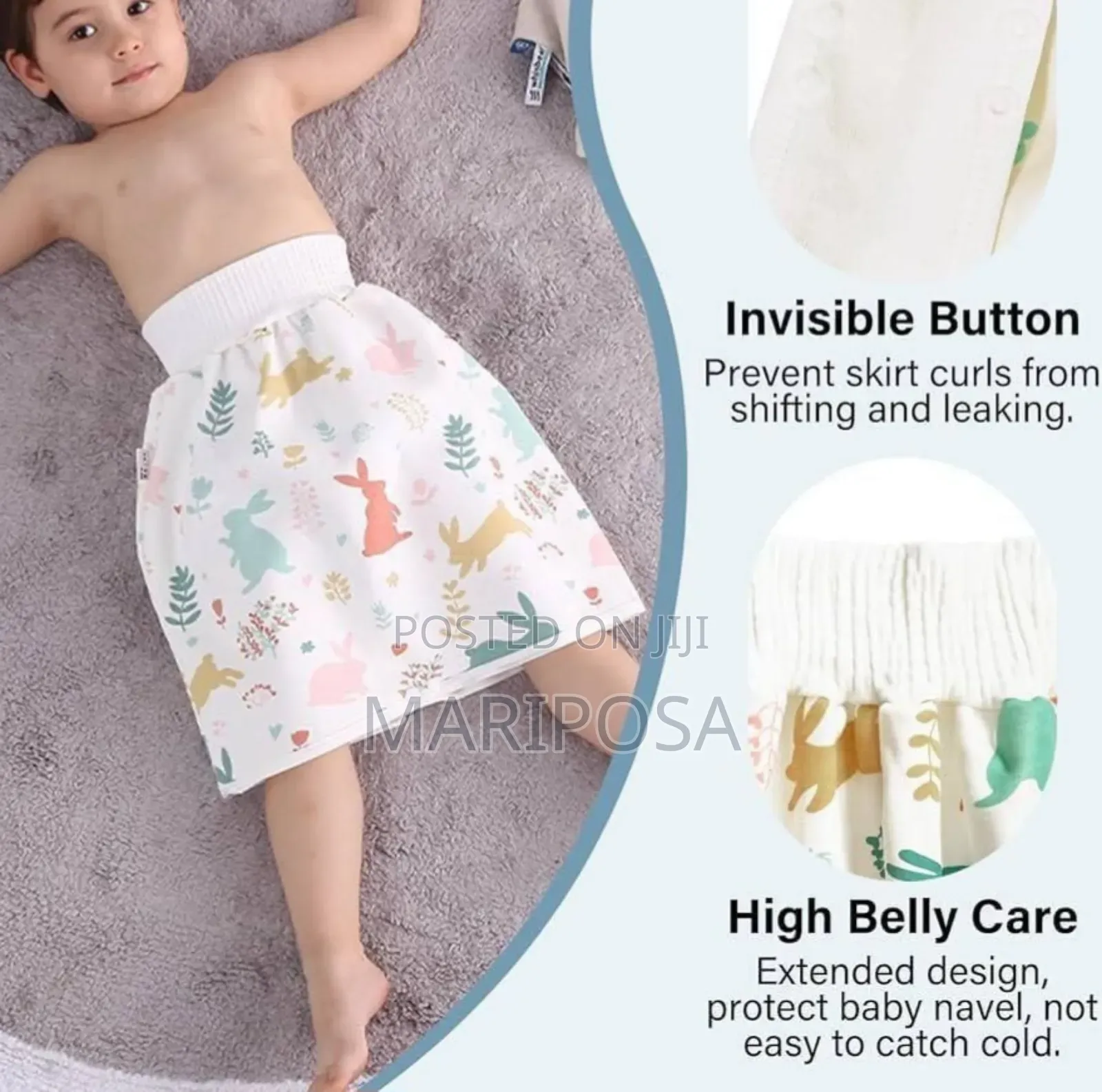 Waterproof Diaper Skirt