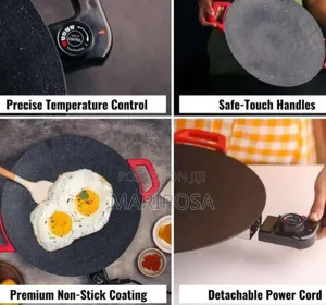 በኤሌትሪክ የሚሰራ ምጣድ