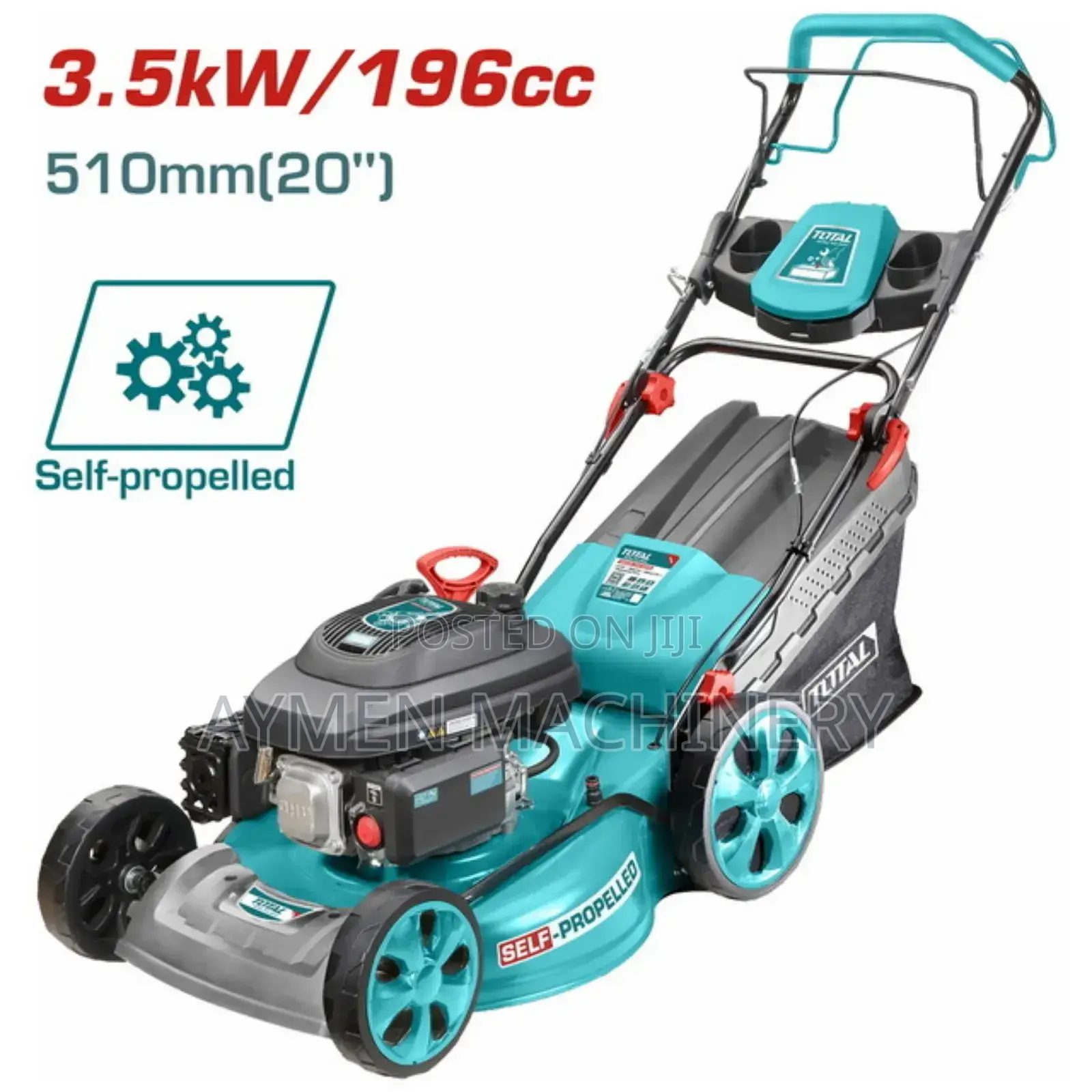Total Lawnmower 196cc ሳር ማጨጃ
