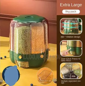  የጥራጥሬ እና የቅመማቅመም ማስቀመጫ