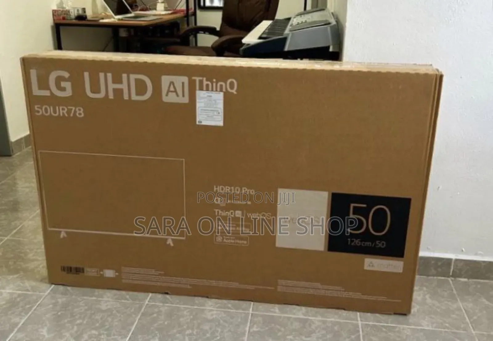 Lg 50" **Uhd Smart Webos Tv *10year Warranty Free Delivery