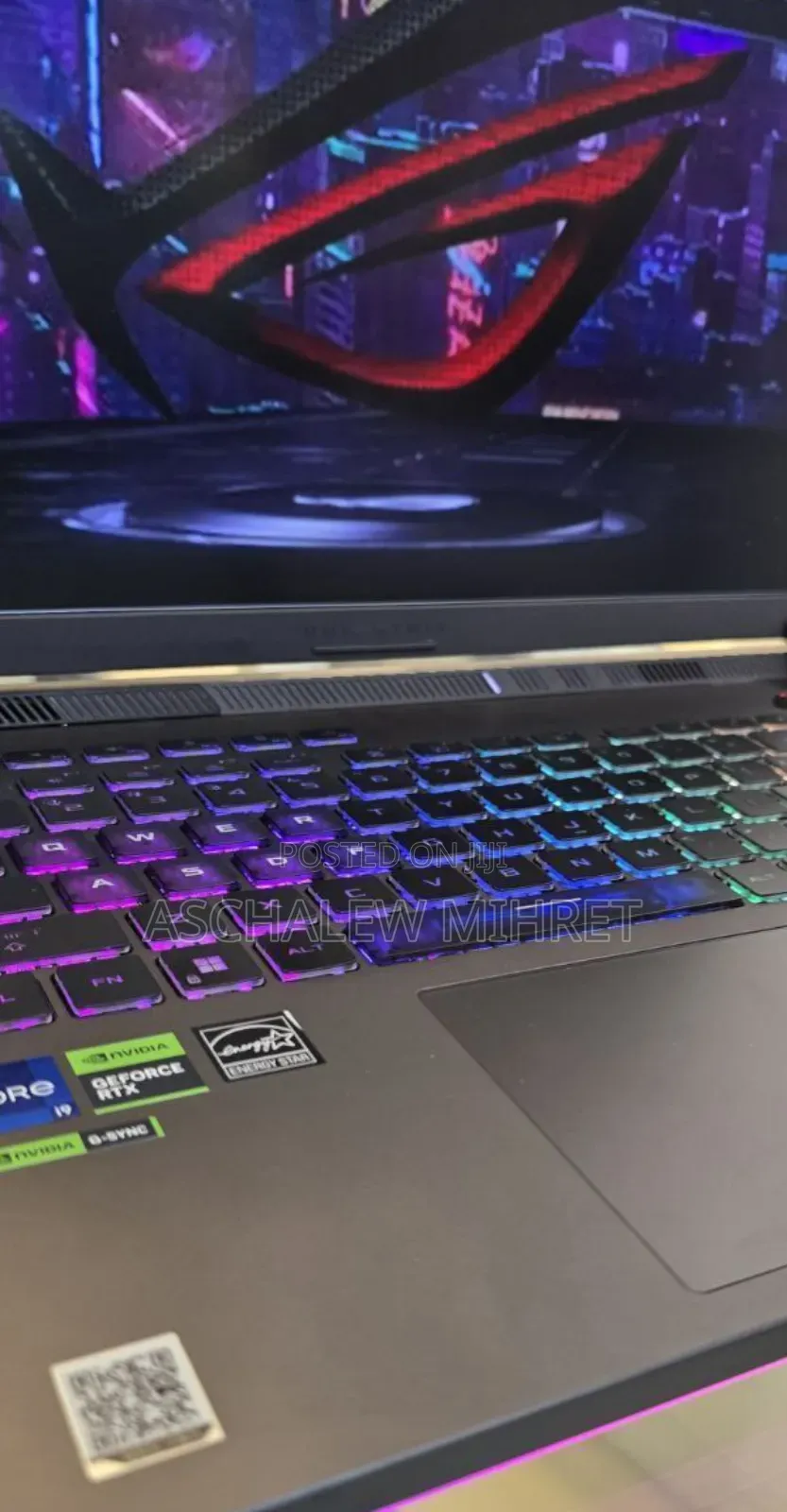 New Laptop Asus ROG Strix G16 G614 16GB Intel Core I9 SSD 1T