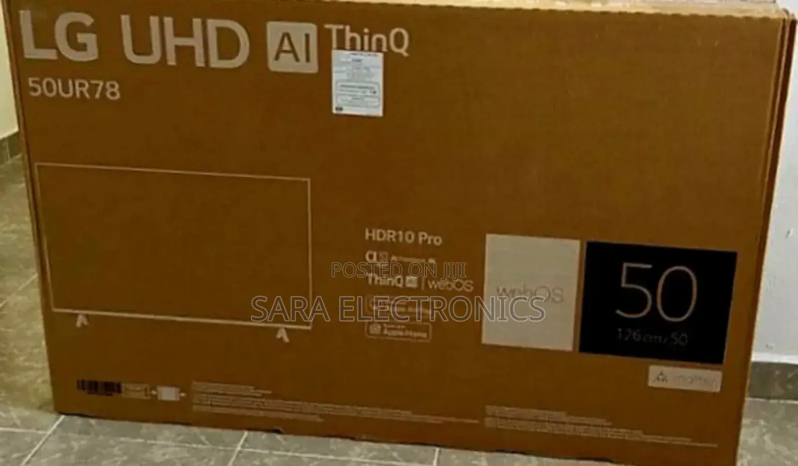 Lg 50" **Uhd Smart Webos Tv *10year Warranty Free Delivery