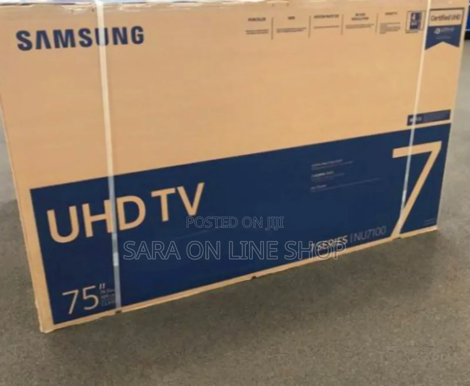 >>Samsung 75" 7 Series Uhd Tv New Model Free Delivery