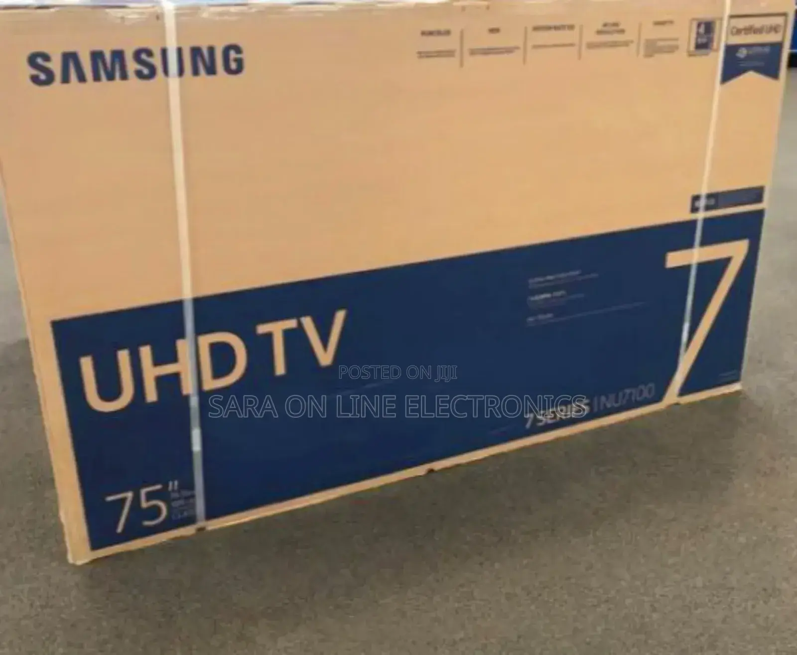 >>Samsung 75" 7 Series Uhd Tv New Model Free Delivery