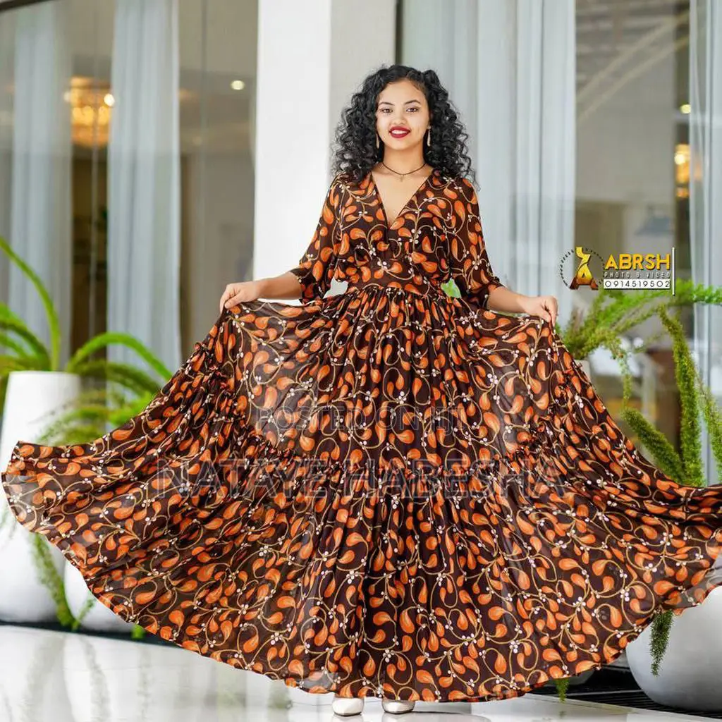 Habesha Kemis Habesha Dress እና ሽፎን የሓበሻ ቀሚስ አልባሳት አዳዲስ ሽፎን ቀሚሶች