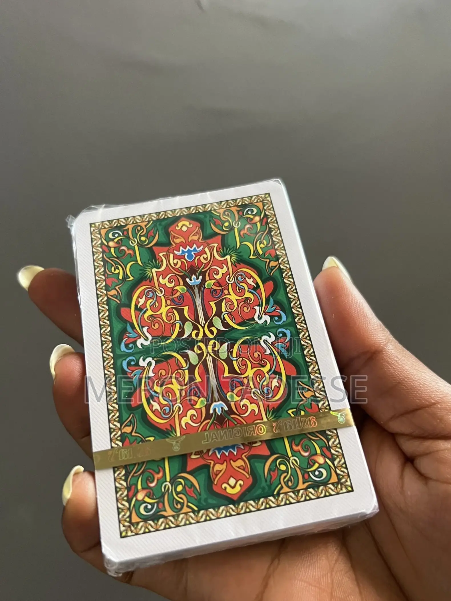 Plastic Playing Cards |Washable ኦርጅናል የፕላስቲክ ካርታ | የሚታጠብ