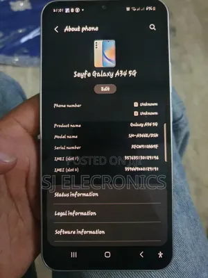 Samsung Galaxy A34 5G 128 GB Silver