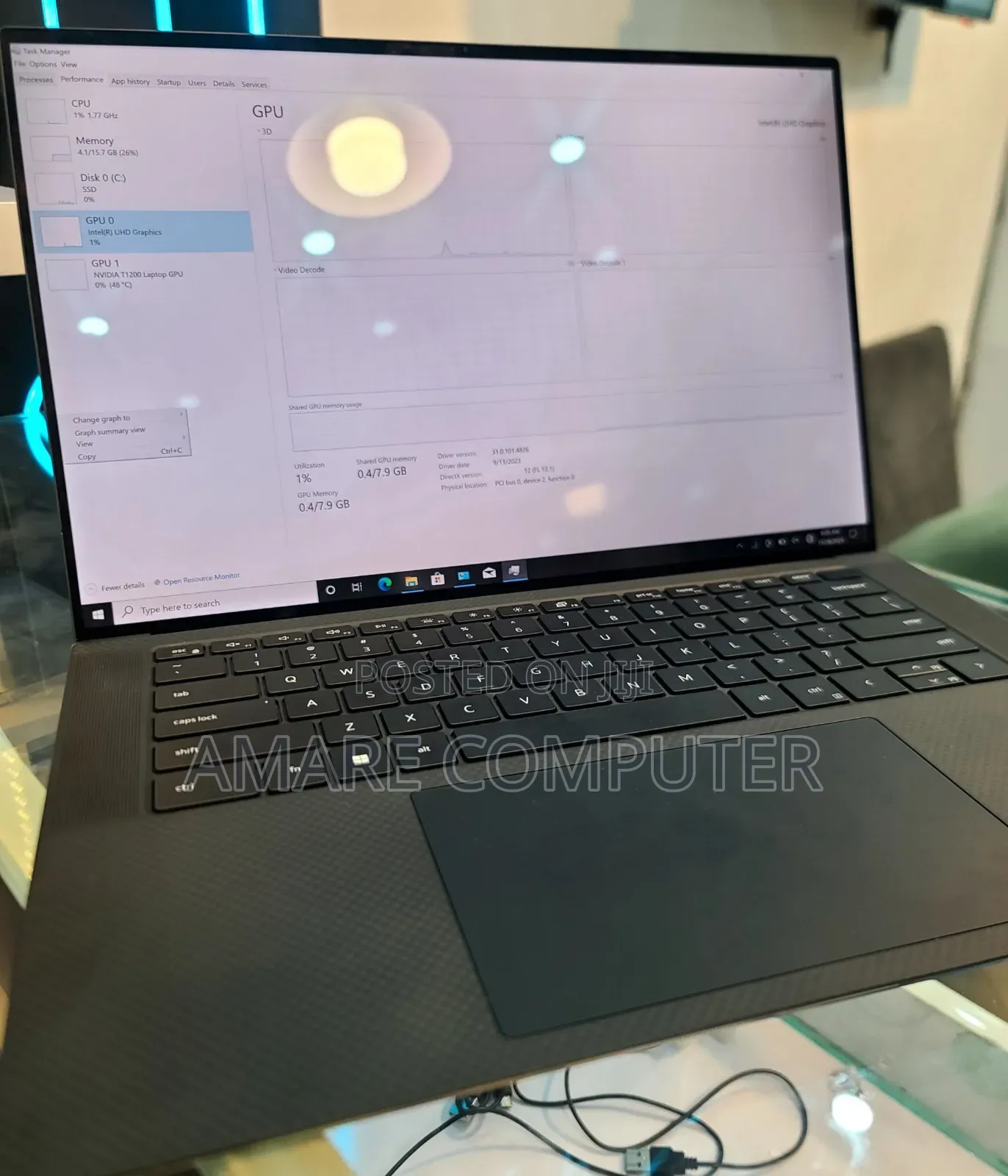 New Laptop Dell Precision 5540 16GB Intel Core I7 SSD 512GB