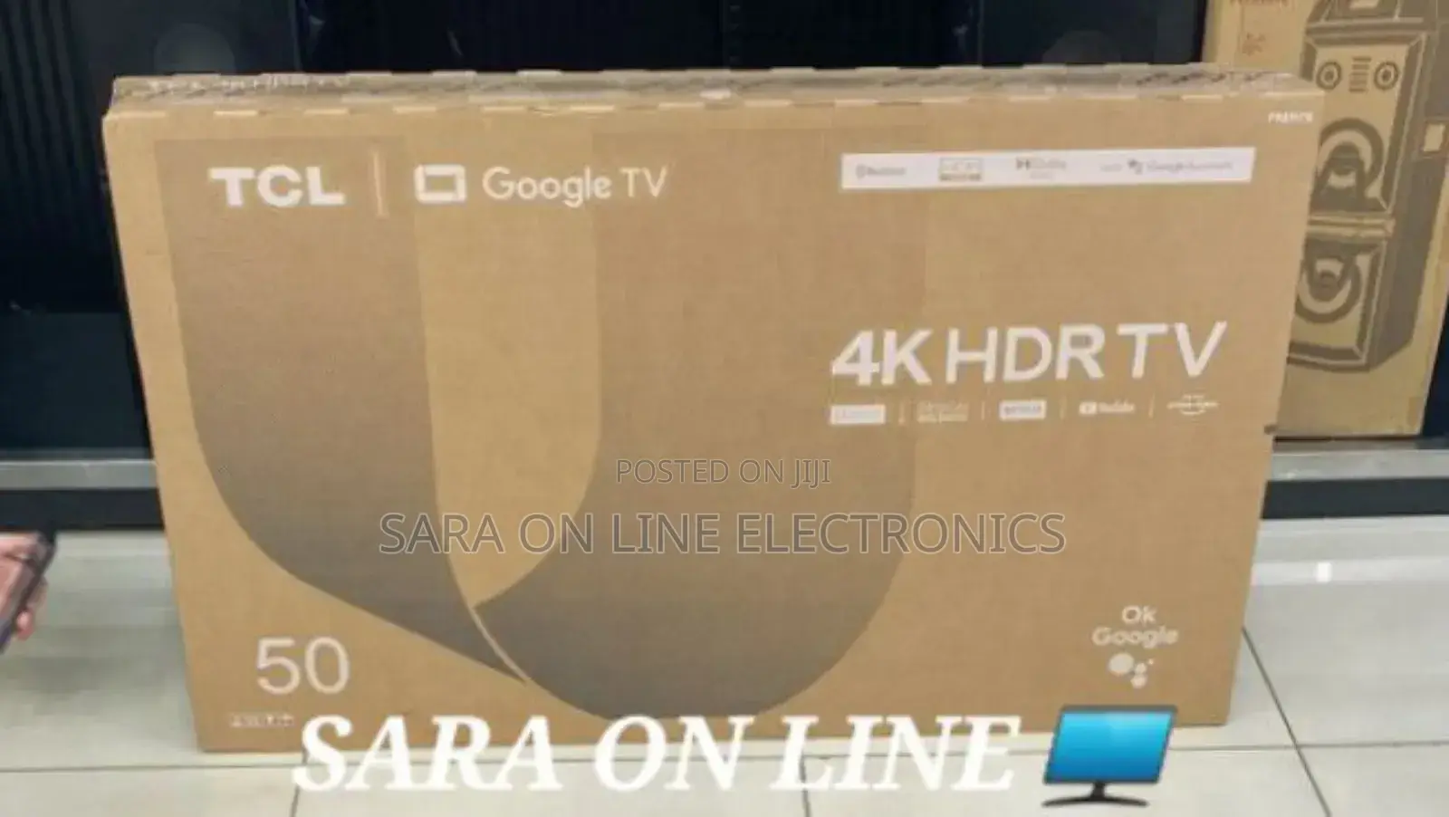 ◆◆Tcl 50" Hdr Smart Google Tv **Free Delivery