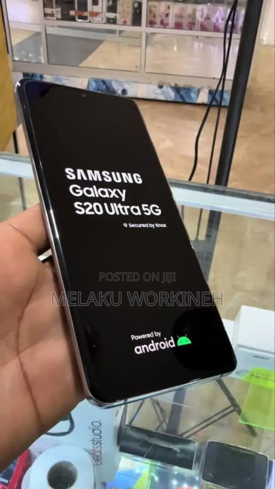 New Samsung Galaxy S20 Ultra 5G 128 GB Black