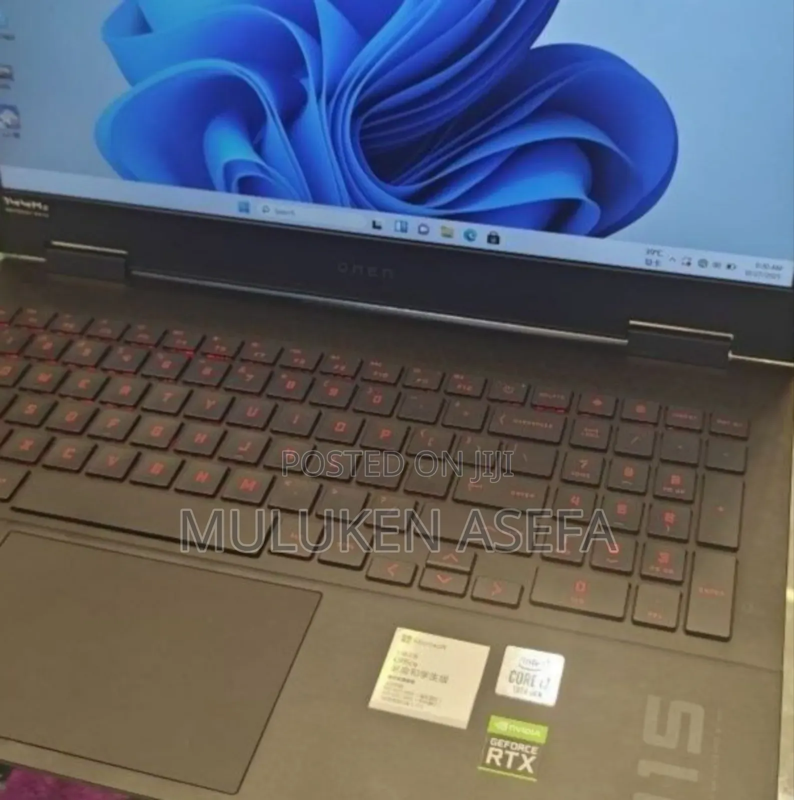 New Laptop HP Omen 15 16GB Intel Core I7 SSD 1T