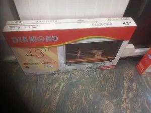 Diamond Tv 43inch Video Smart Frameless Screen 10,Years Warranty