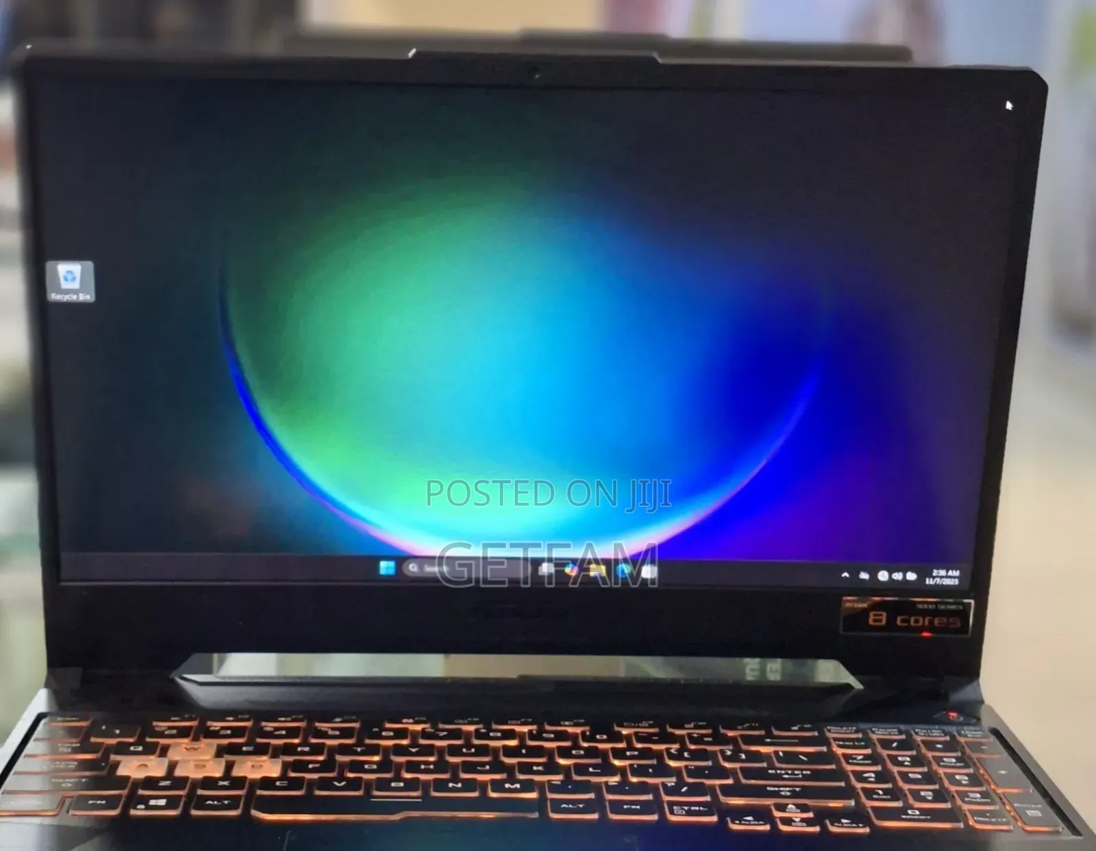 New Laptop Asus TUF Gaming A15 16GB AMD Ryzen 7 SSD 512GB